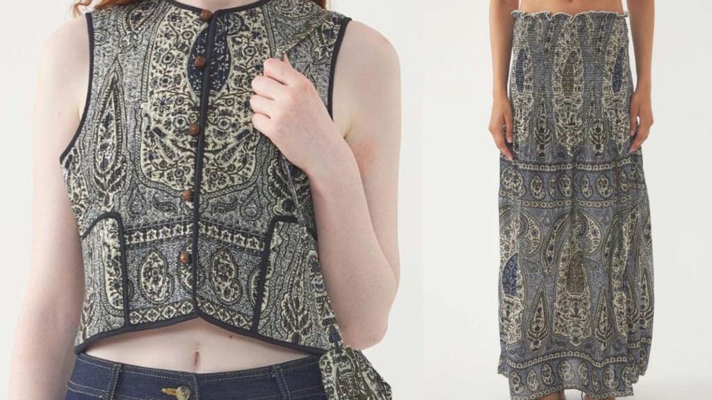 El chaleco y la falda de Eugenia Martínez de Irujo.