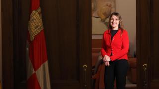 La consejera de Educación de la Junta de Castilla y León, Rocío Lucas, durante la entrevista con EL ESPAÑOL de Castilla y León