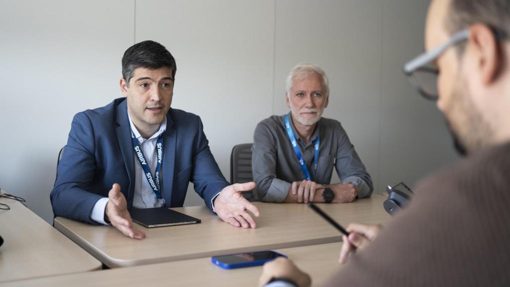 Fernando Gómez-Carpintero, izquierda, y Emilio Lapeña, derecha