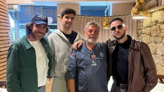 C. Tangana visita el restaurante de Pablo Gallego