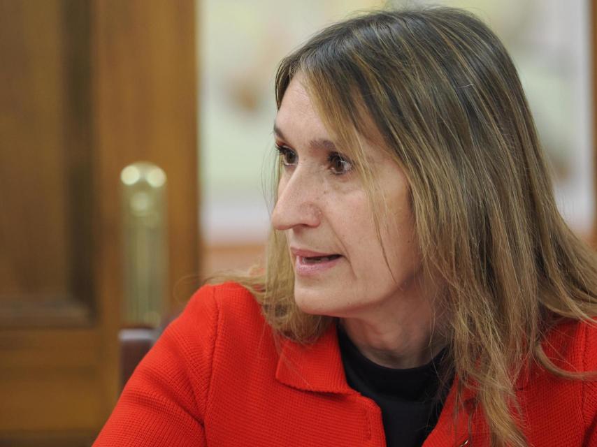 La consejera de Educación de la Junta durante la entrevista con EL ESPAÑOL de Castilla y León