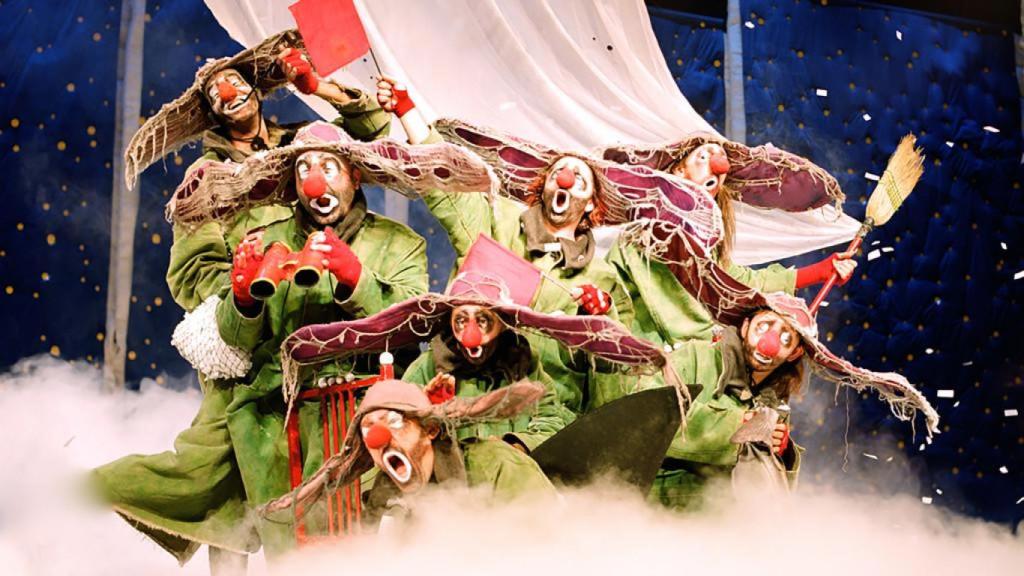 El espectáculo del payaso Slava's Snowshow.