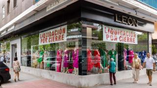 La tienda está de liquidación.