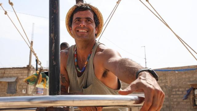 A Emiliano Matesanz la vocación le viene de familia, sus padres estudiaron bellas artes.