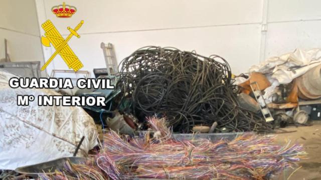 Desmantelada una organización criminal dedicada al robo de cableado de cobre que actuó en A Coruña