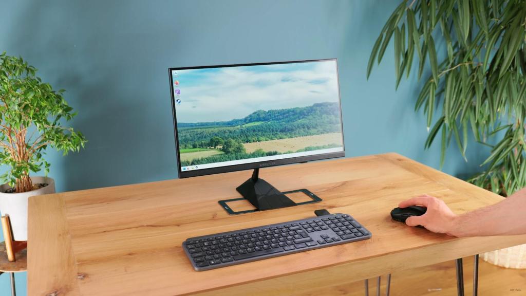 Setup inalámbrico de Matt.