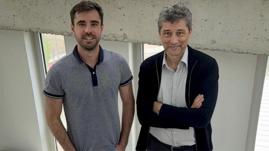 Joan Roig-Soriano (izquierda), primer autor del artículo, y Miguel Chillón, coordinador del estudio.