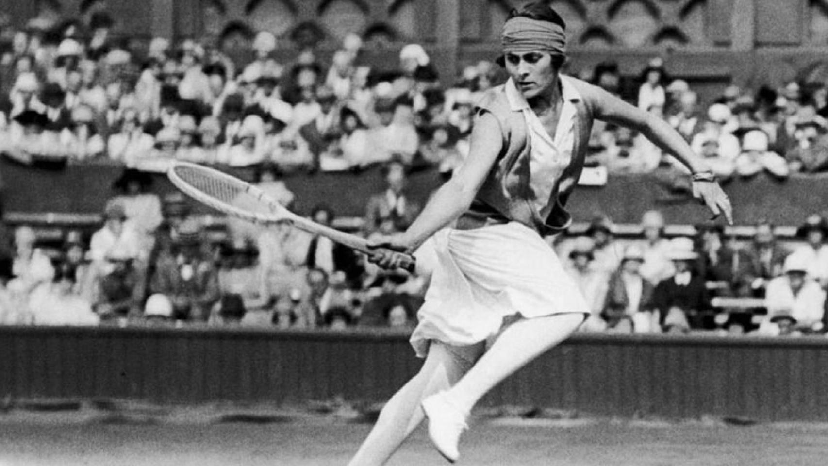 Lilí Álvarez, pionera del deporte español.