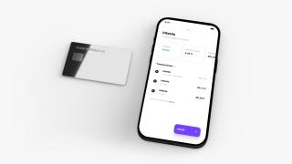 La aplicación y la tarjeta de Trade Republic.