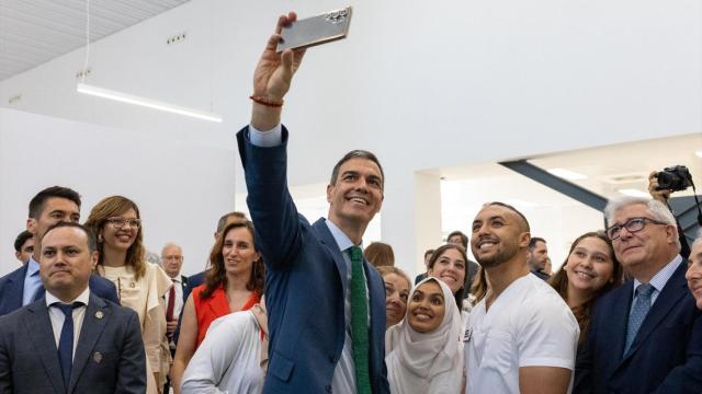Pedro Sánchez, durante la inauguración del Hospital de Melilla.