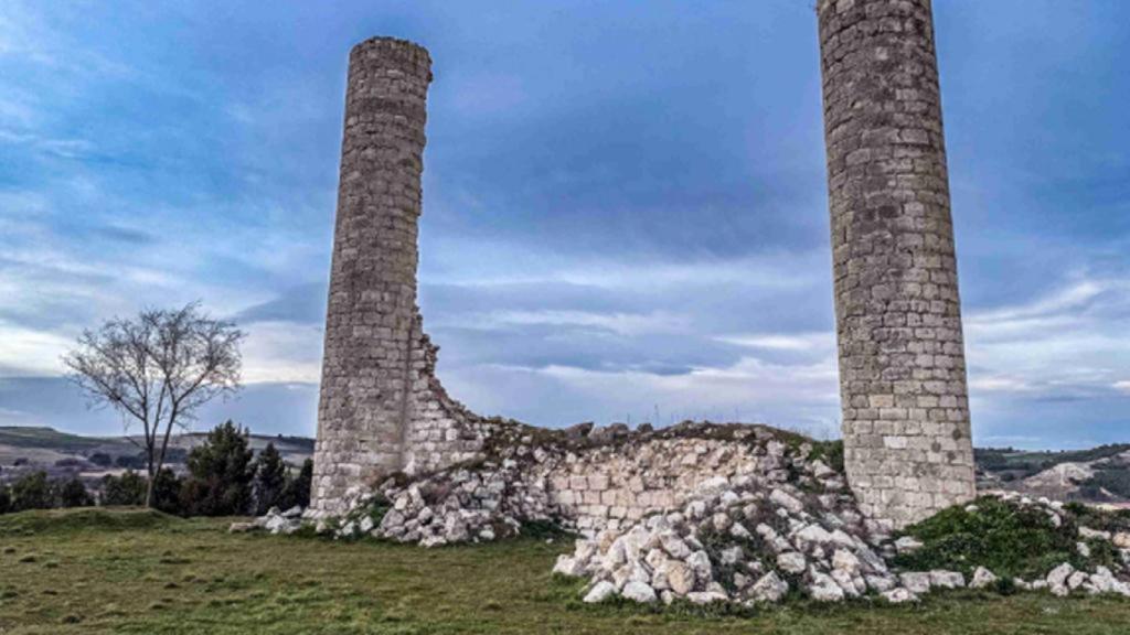 El castillo de Canillas de Esgueva en Valladolid