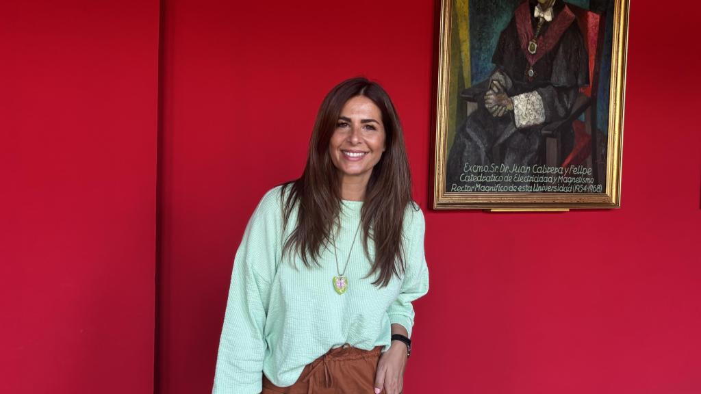 Nuria Roca, en Zaragoza.