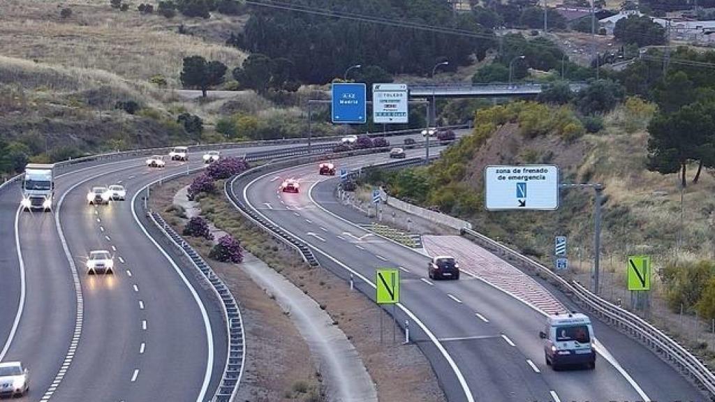 A-42 en Toledo. Foto: DGT.