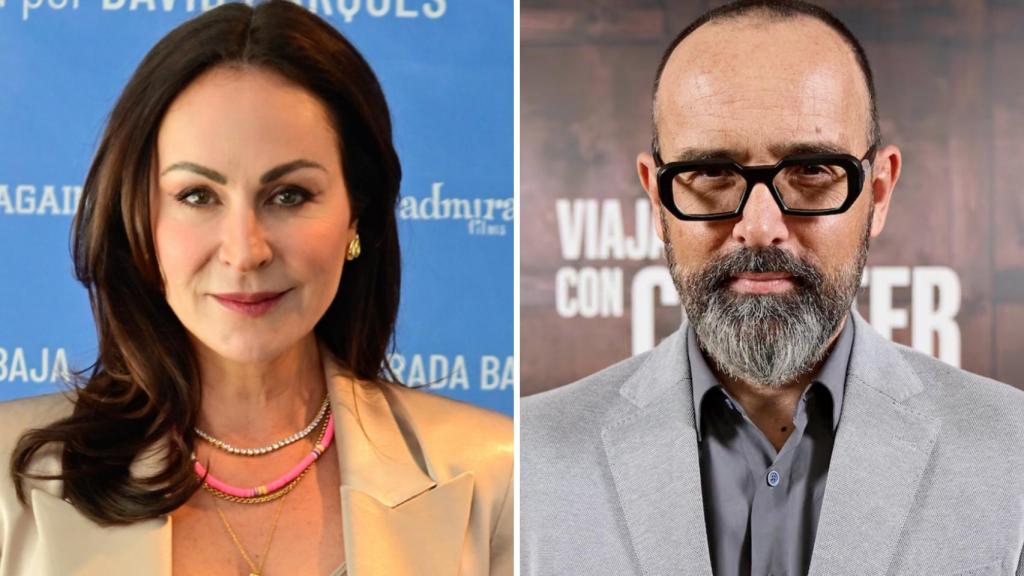 Ana Milán y Risto Mejide en un fotomontaje hecho por BLUPER.