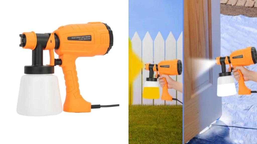 La pistola pulverizadora eléctricas de Leroy Merlin.
