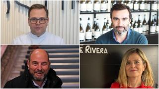 Manuel Costiña, Jorge Pallarés, Kin Martínez y Henar Henar López Senovilla