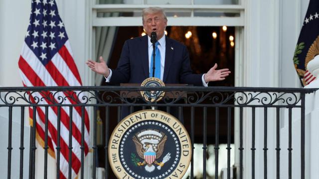 Donald Trump en la Casa Blanca.