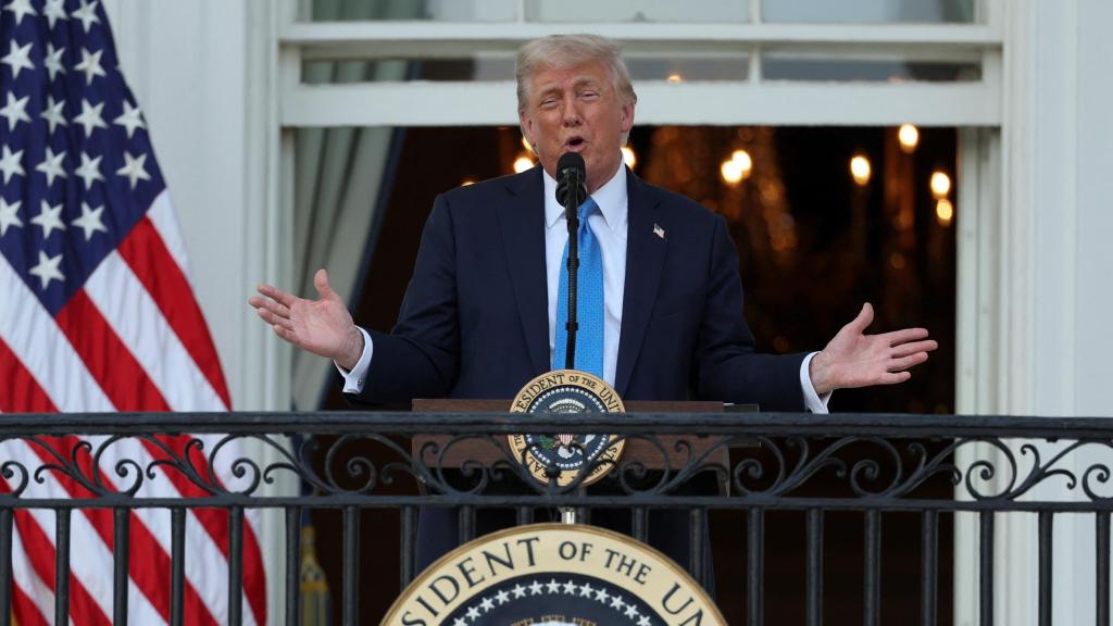 Donald Trump en la Casa Blanca.