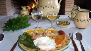 Imagen de un plato de los montes.