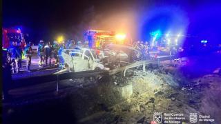 Una imagen del accidente.