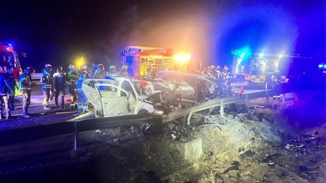 Una imagen del accidente.