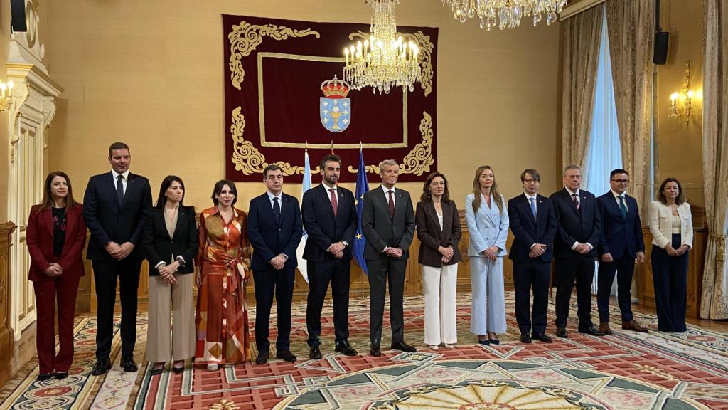 Toma de posesión de Villaverde como conselleira do Mar en Galicia tras la renuncia de Villares.