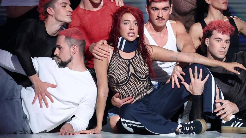 Ana Guerra como Dua Lipa en ‘Tu cara me suena’.