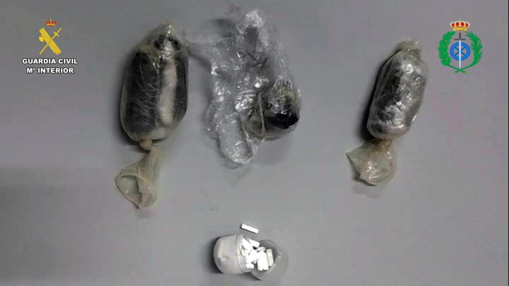 Droga incautada momentos antes de un vis a vis en la cárcel de Logroño