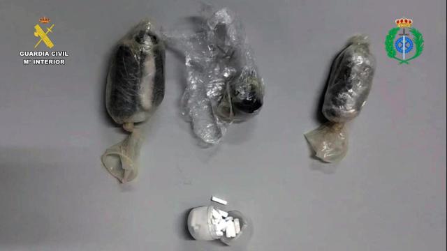 Droga incautada momentos antes de un vis a vis en la cárcel de Logroño