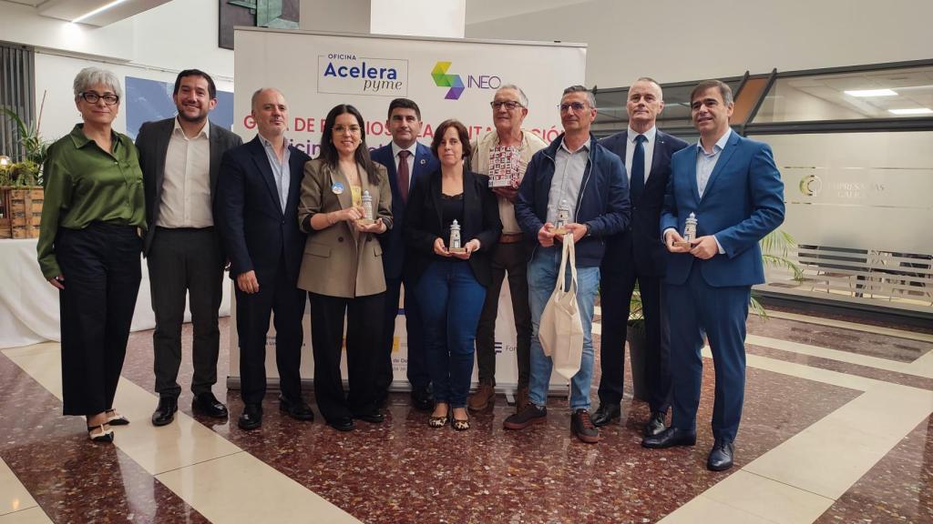 Galardonadas en los I Premios a la Digitalización de la OAP de INEO