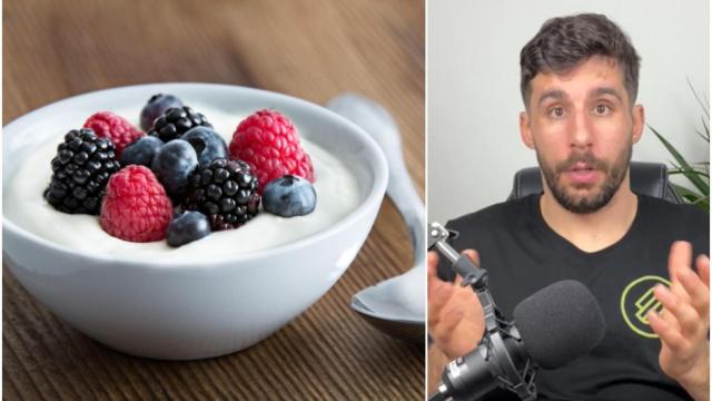 Saúl Sánchez, nutricionista, aconseja sobre la pérdida de peso.