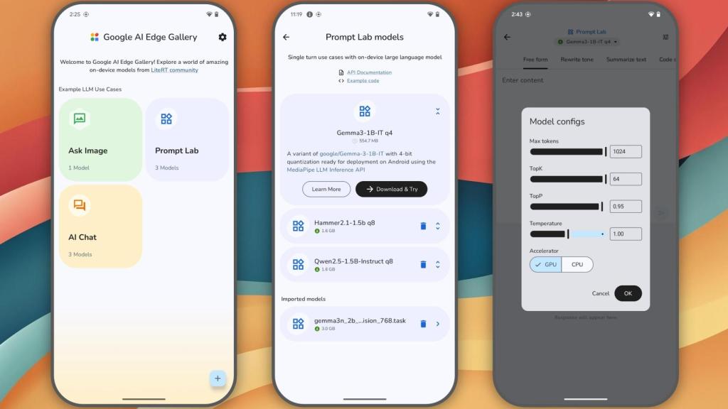 Google AI Edge Gallery