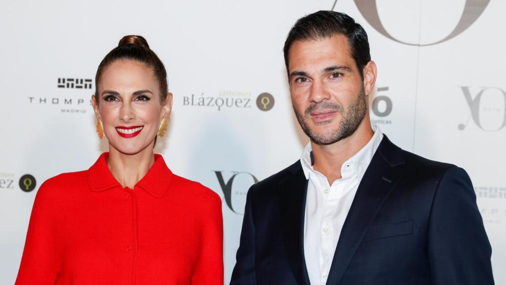 Nuria Fergó y su ex, Juan Pablo Lauro, en un acto público en 2022.
