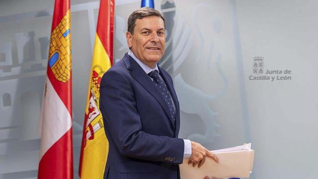 Carlos Fernández Carriedo, portavoz de la Junta de Castilla y León