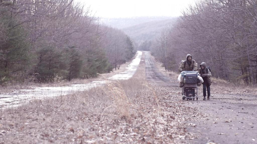 Una escena  de 'La Carretera' (John Hillcoat, 2009).