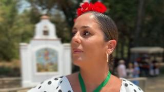 Anabal Pantoja en El Rocío 2025.