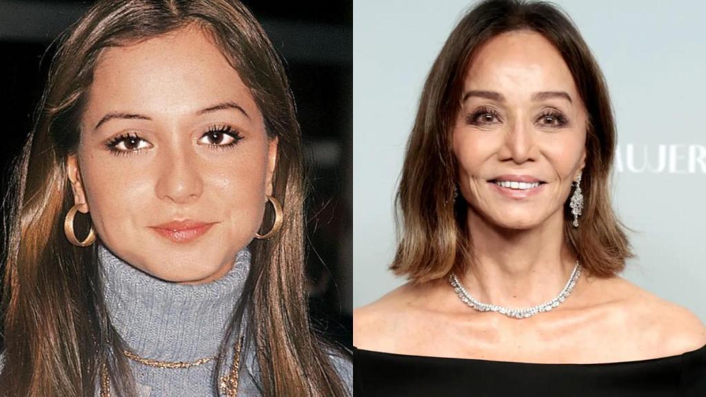 Isabel Preysler antes y después.