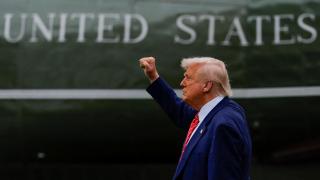 El presidente de Estados Unidos, Donald Trump.