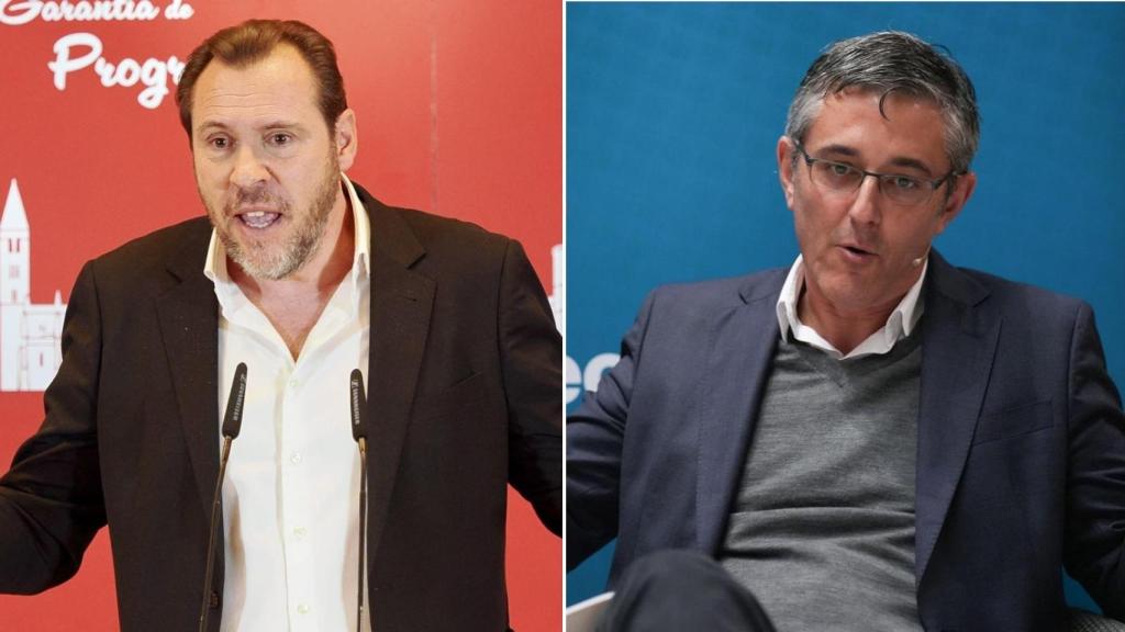 Óscar Puente y Eduardo Madina