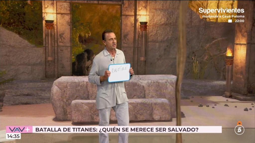 Lequio apuesta por Damián para salvarse, en 'Vamos a ver'