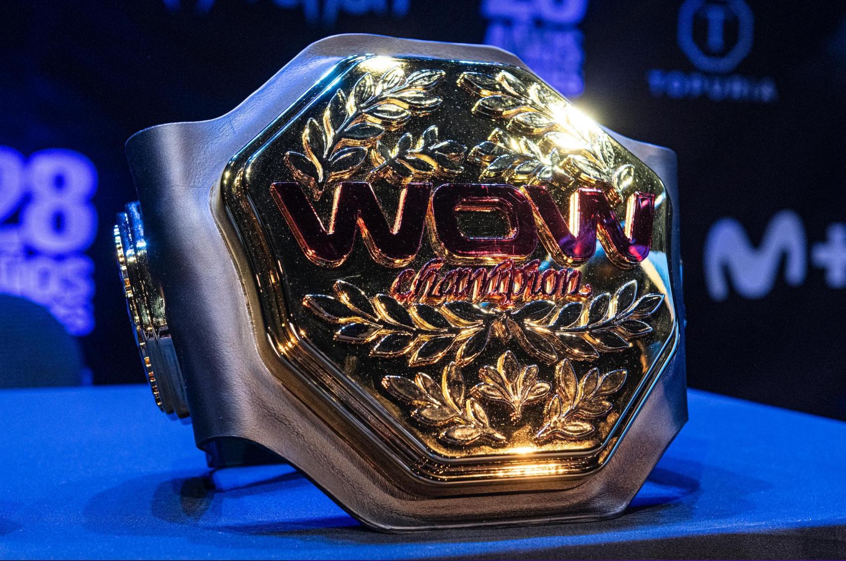 Así es el diseño del cinturón de los campeones en WOW