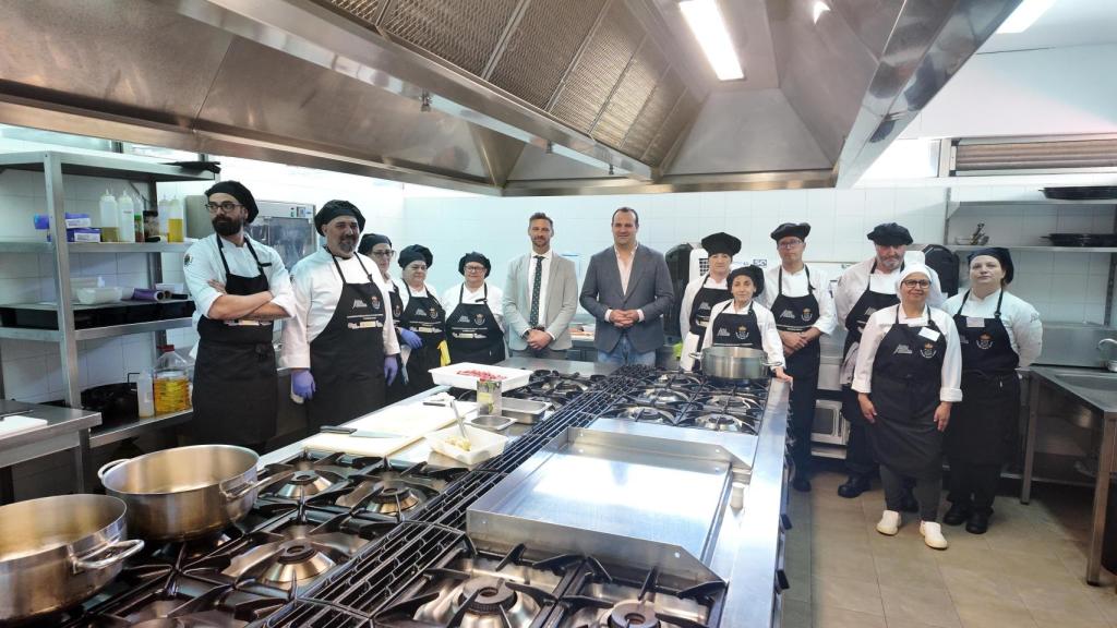 Presentación de los programas mixtos 'Recreatio' y 'Catering Social' en Santa Marta de Tormes