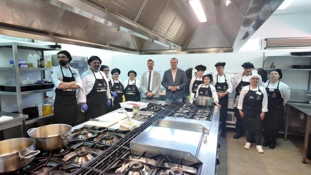 Presentación de los programas mixtos 'Recreatio' y 'Catering Social' en Santa Marta de Tormes