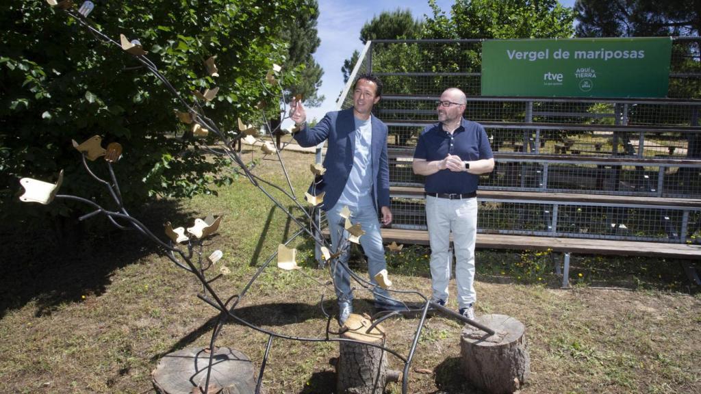 Jacob Petrus durante el décimo aniversario del programa 'Aquí la Tierra'.