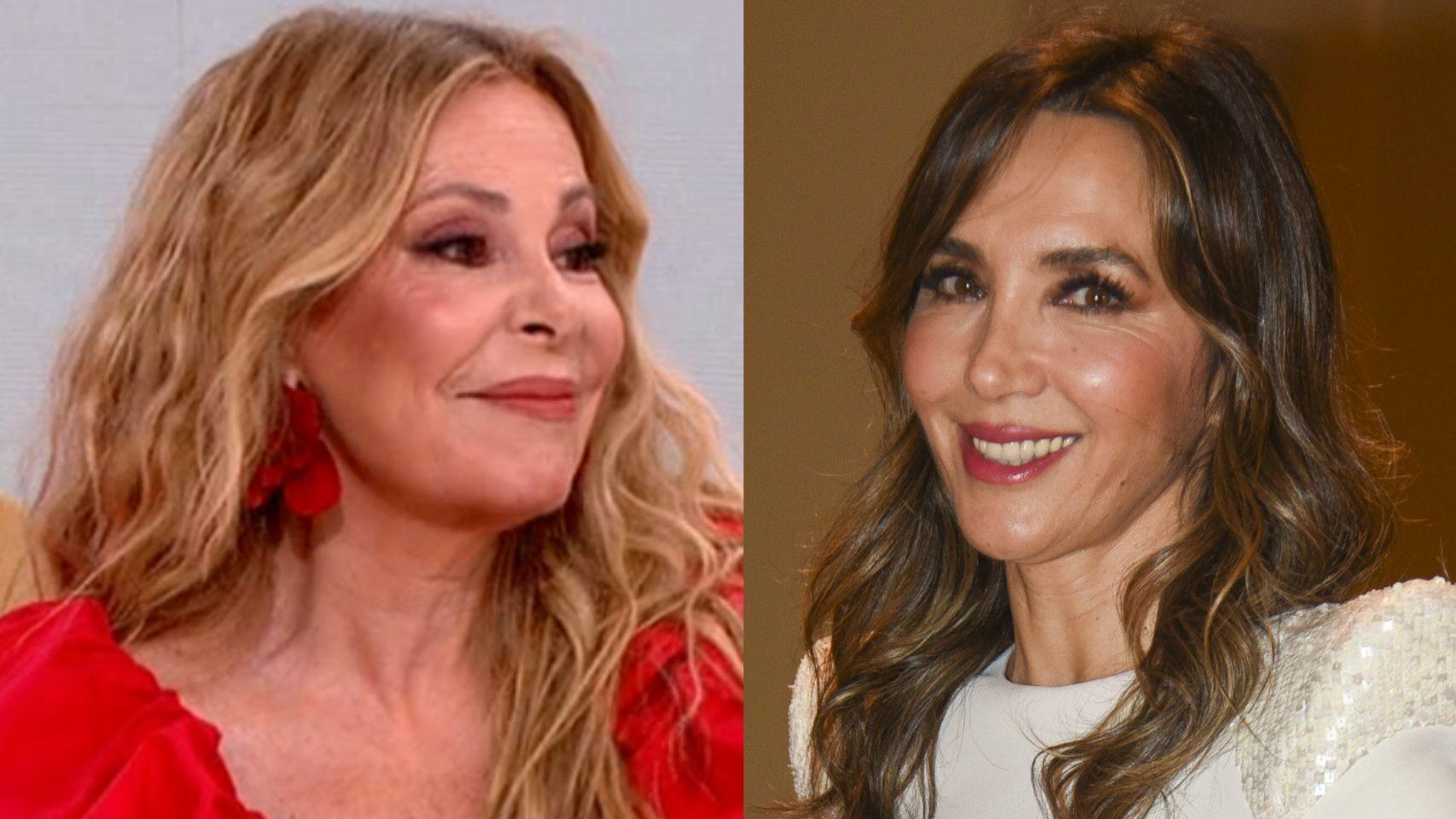 Ana Obregón y Paloma Lago, en un fotomontaje