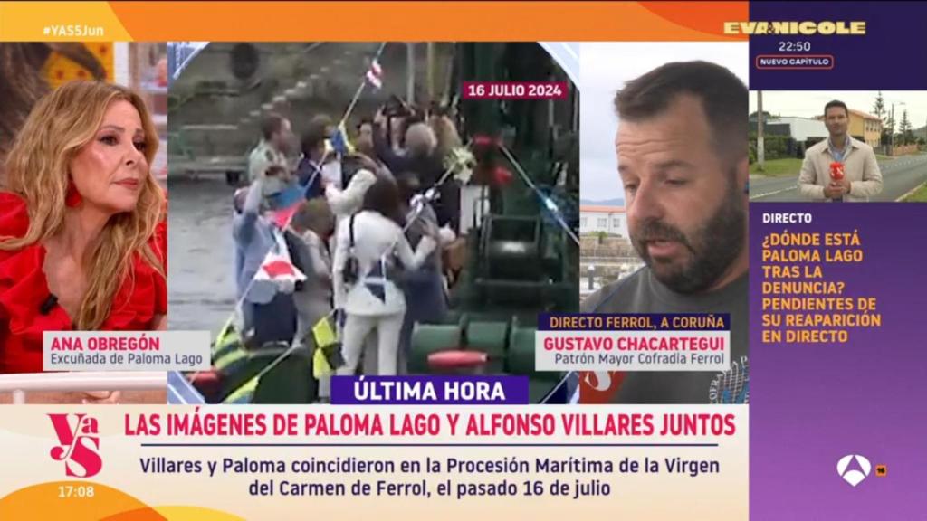 Ana Obregón, en 'Y ahora Sonsoles'