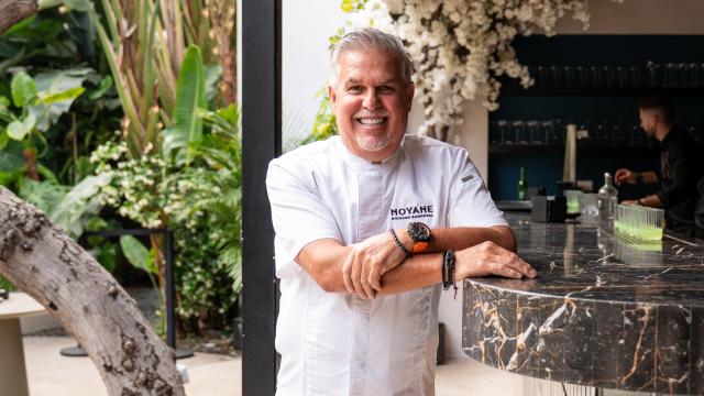 El chef Richard Sandoval, en Noyane Marbella.