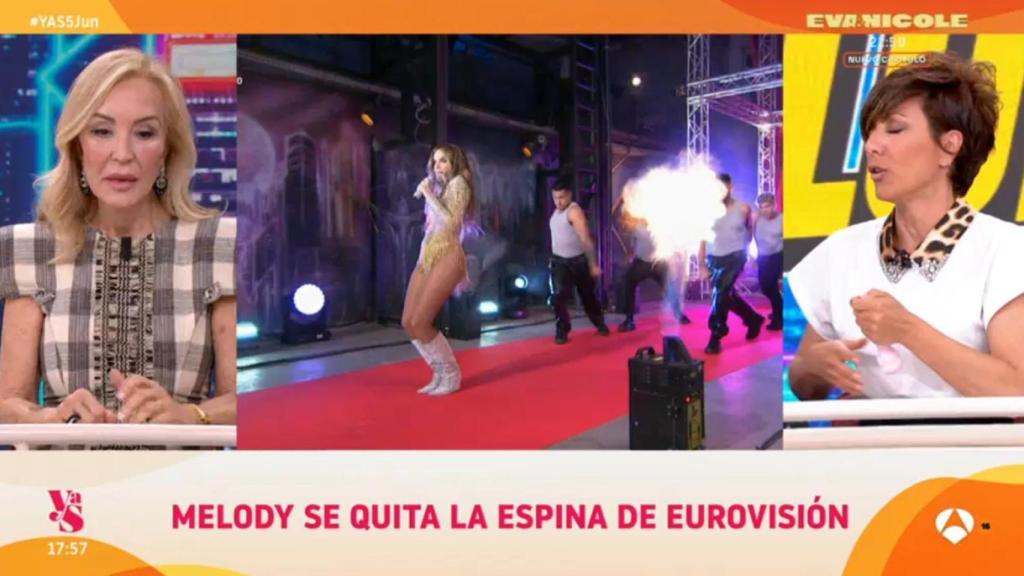 Carmen Lomana y Sonsoles Ónega, en 'Y ahora Sonsoles'.