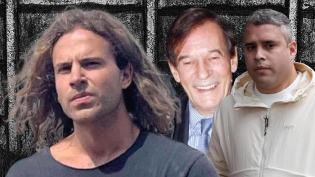 Daniel Sancho, Tony Isbert y José Fernando, en un montaje de EL ESPAÑOL.