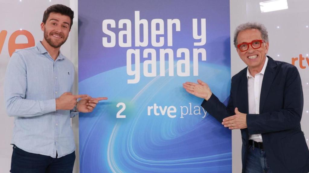 Jordi Hurtado y Rodrigo Vázquez este jueves en Torrespaña.